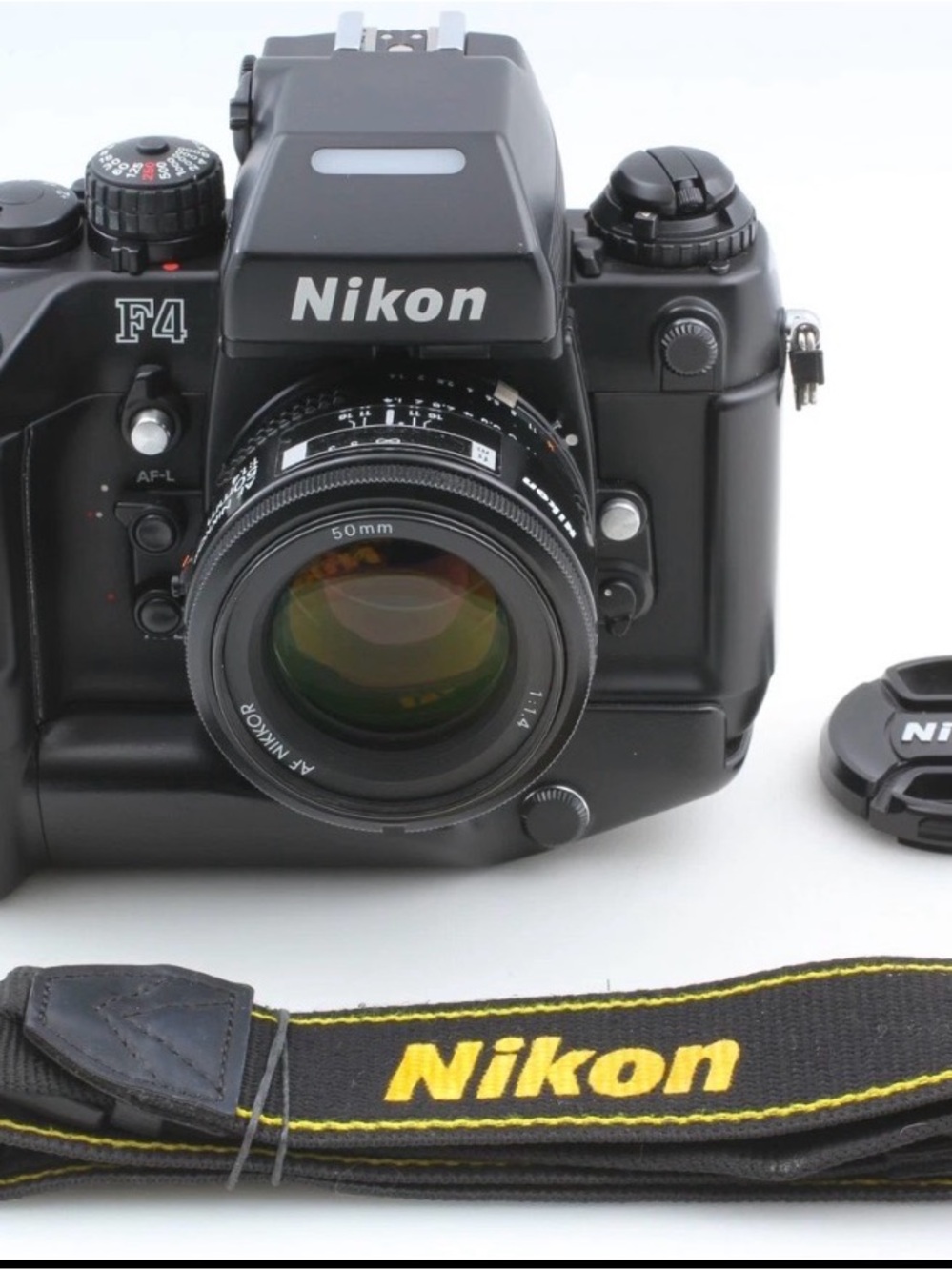 Nikon F4 S F4S SLR Film Camera + AF Nikkor 50mm f/1.4. 35mm. MINT CONDITION!!!